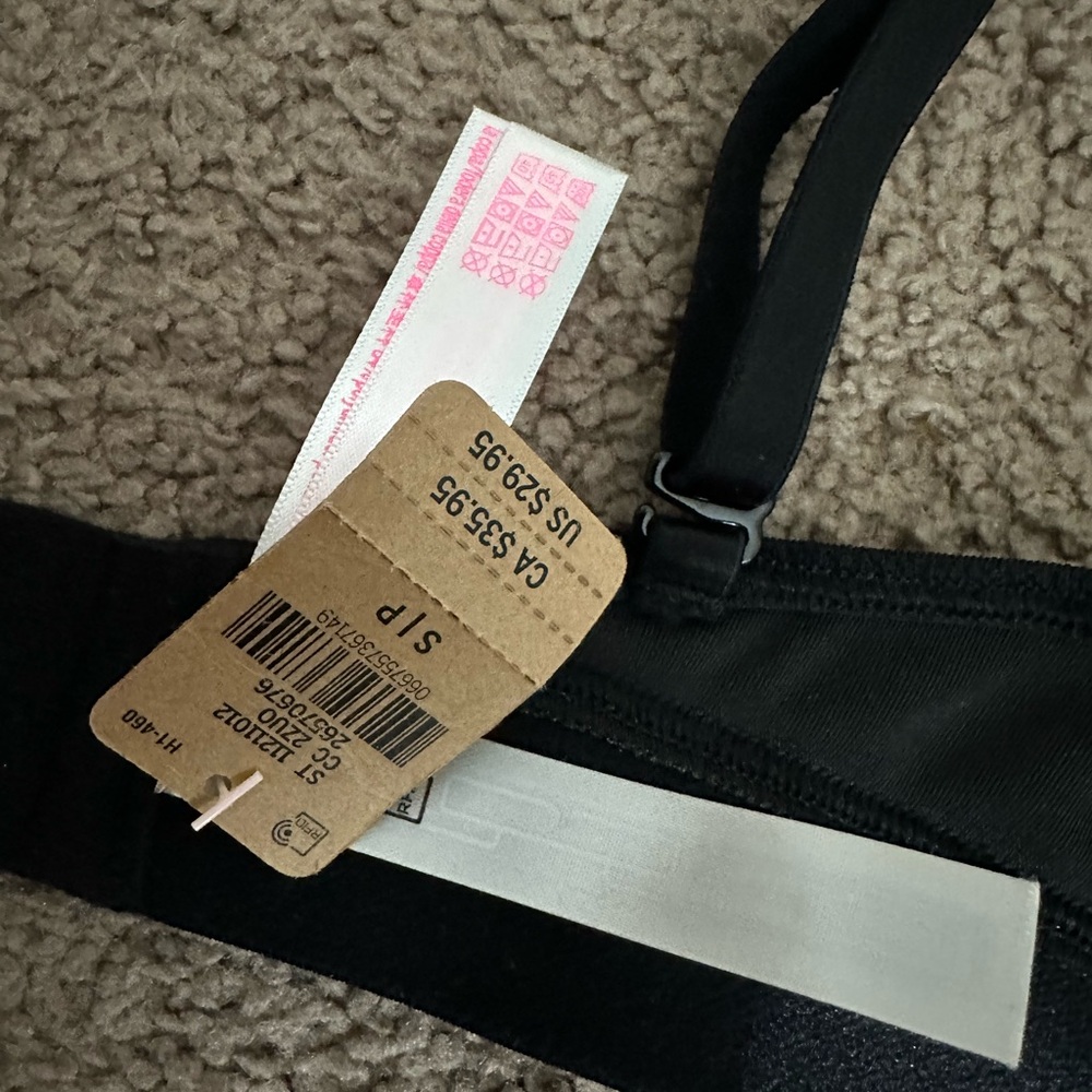 New PINK Victoria's Secret Velvet Bralette Trio -Green, Purple, Black size small - Picture 3 of 3